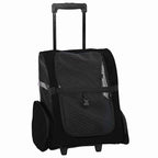Pet Trolley 3-in-1 Design Black 48x32x(57-106) cm Oxford Fabric