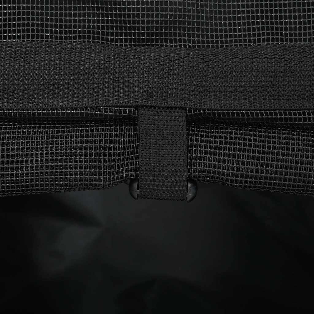 Pet Trolley 3-in-1 Design Black 48x32x(57-106) cm Oxford Fabric