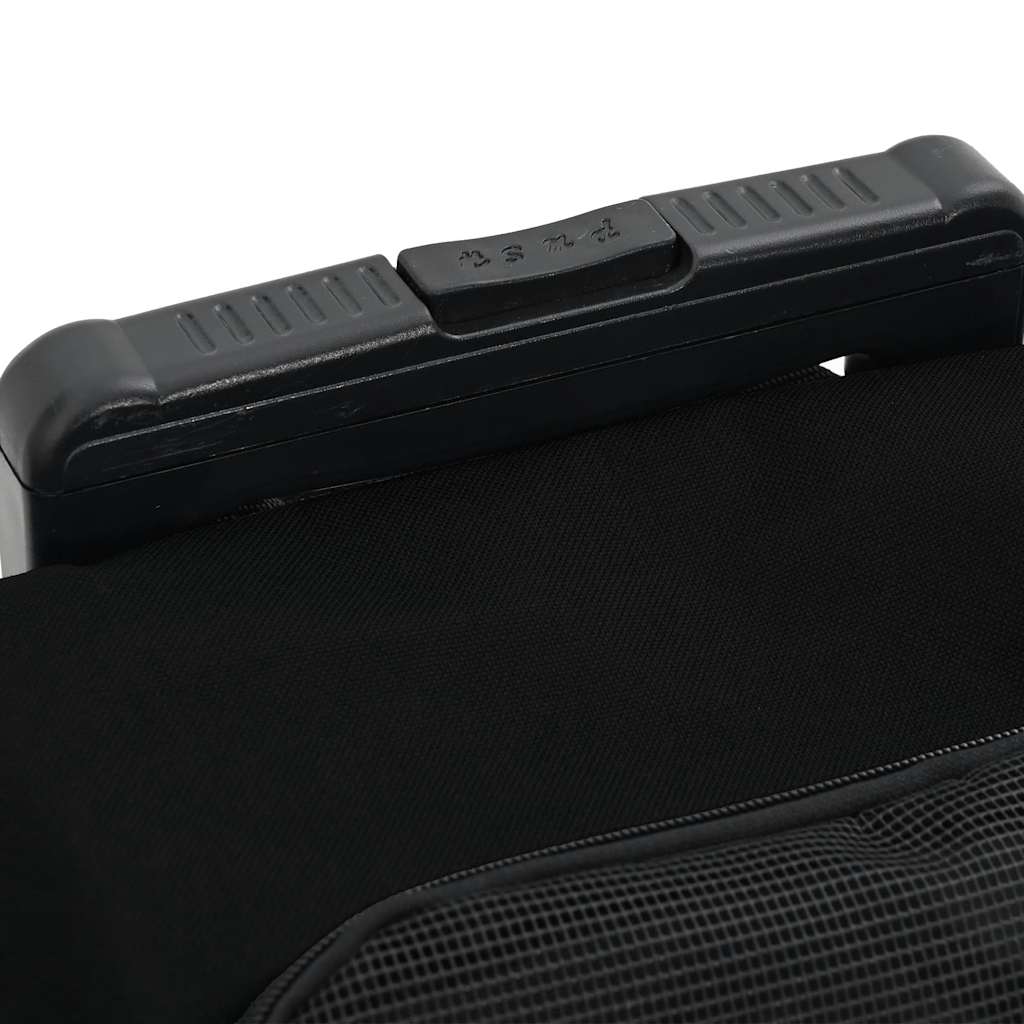 Pet Trolley 3-in-1 Design Black 48x32x(57-106) cm Oxford Fabric