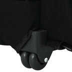 Pet Trolley 3-in-1 Design Black 48x32x(57-106) cm Oxford Fabric