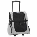 Pet Trolley 3-in-1 Design Grey 48x32x(57-106) cm Oxford Fabric