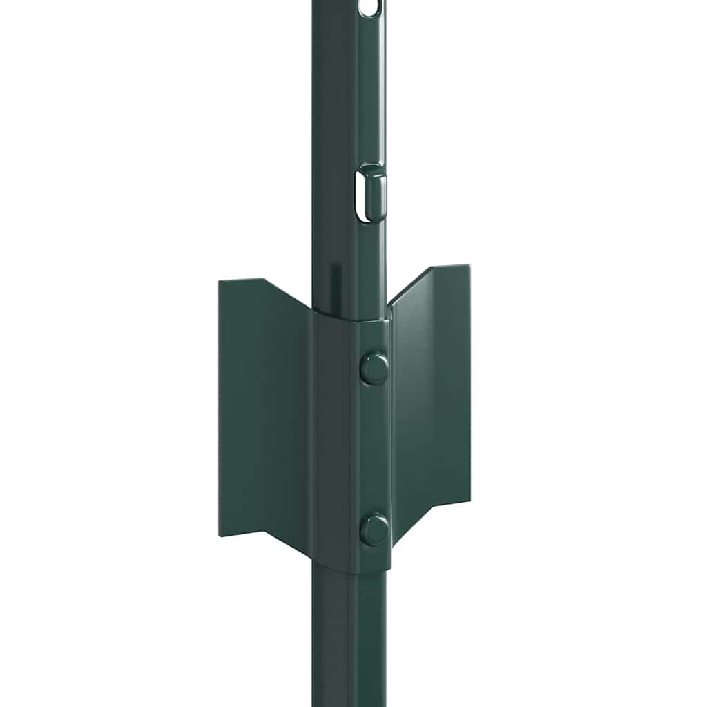 Fence Post 5 pcs Green 120 cm Steel