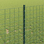 Fence Post 5 pcs Green 140 cm Steel