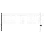 Fence Post 5 pcs Grey 60 cm Steel