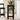 Bar Table Black Oak 51 x 50 x 103.5 cm Engineered Wood
