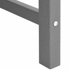 Garden Dining Chair 2 pcs Light Grey 65.5 x 59 x 88 cm HDPE