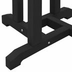 Bar Table Black 55 x 55 x 107 cm Polyethylene