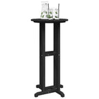 Bar Table Black 55 x 55 x 107 cm Polyethylene