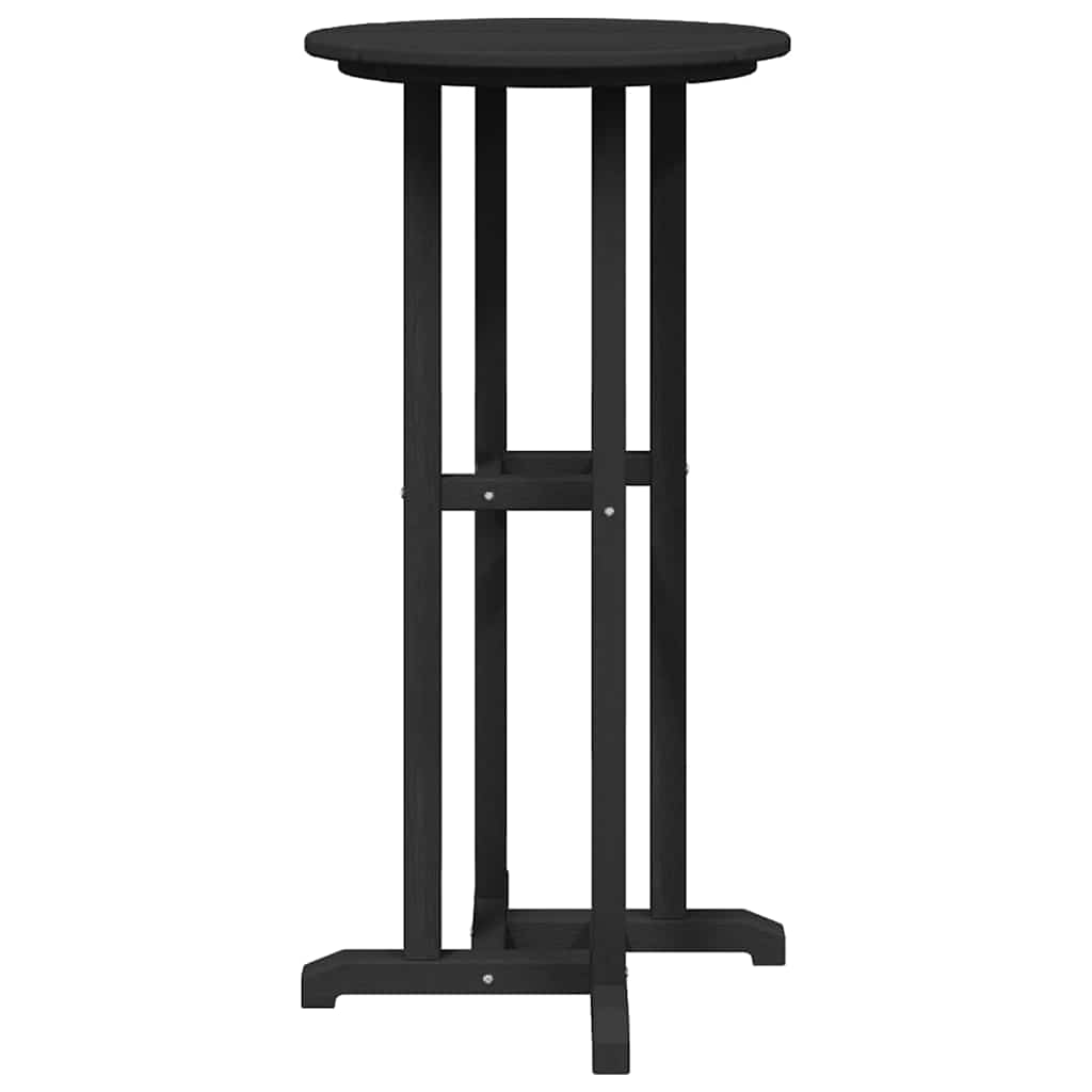 Bar Table Black 55 x 55 x 107 cm Polyethylene