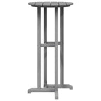 Bar Table Light Grey 55 x 55 x 107 cm Polyethylene