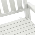 Garden Rocking Chair White 92 x 70 x 108cm HDPE