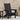 Folding Adirondack Chair Black 74.5 x 80.5 x 90cm Plastic