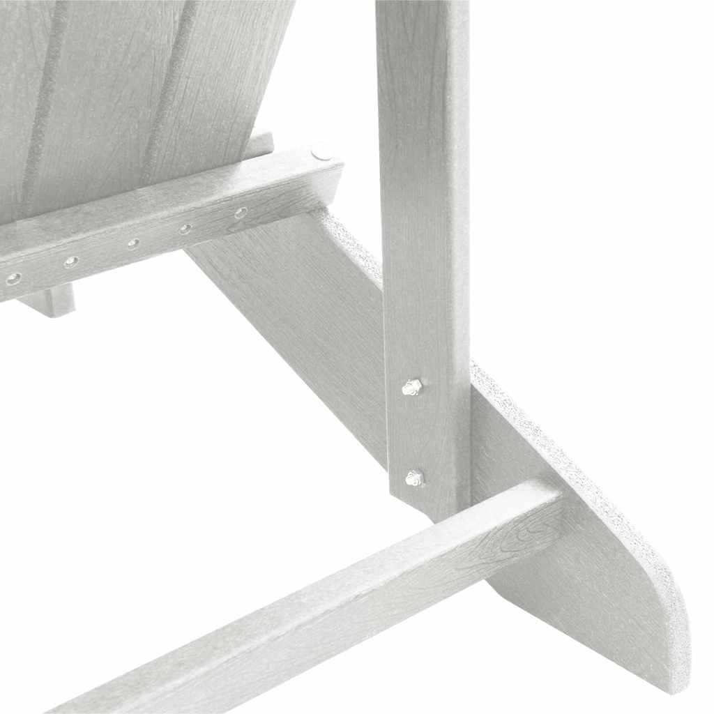 Adirondack Chair White 82 x 74 x 92 cm HDPE