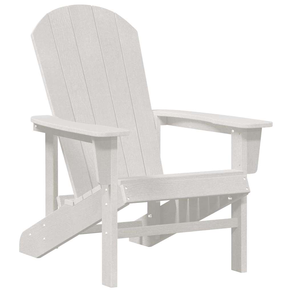 Adirondack Chair White 82 x 74 x 92 cm HDPE