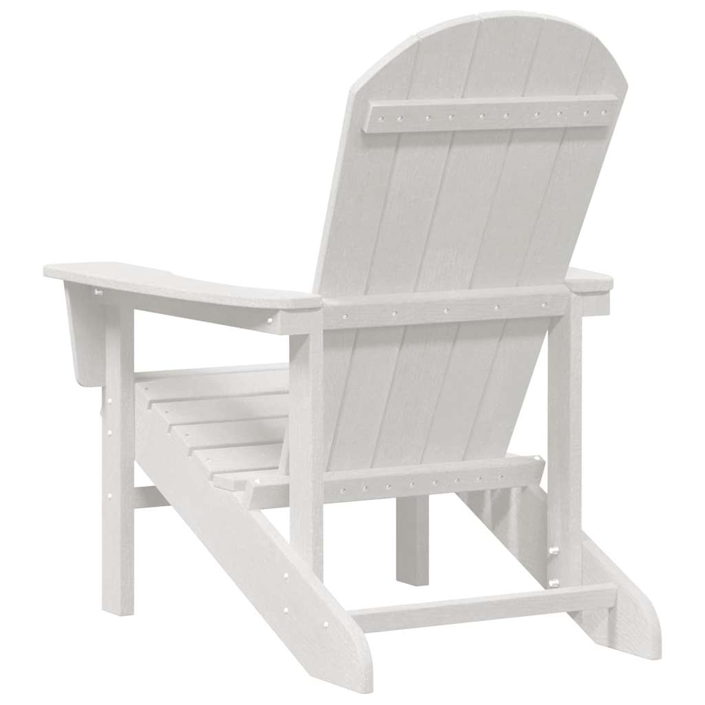 Adirondack Chair White 82 x 74 x 92 cm HDPE