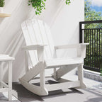 Adirondack Rocking Chair White 92 x 73.5 x 92 cm HDPE