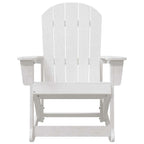 Adirondack Rocking Chair White 92 x 73.5 x 92 cm HDPE