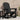 Adirondack Rocking Chair Black 73.5 x 92 x 90cm Plastic