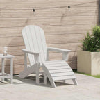 Adirondack Chair White 82 x 74 x 92 cm HDPE