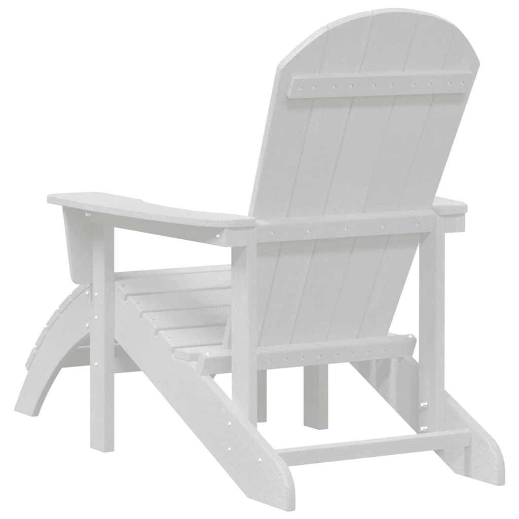Adirondack Chair White 82 x 74 x 92 cm HDPE