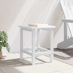 Side Table White 38 x 38 x 46 cm Polyethylene