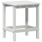 Side Table White 38 x 38 x 46 cm Polyethylene
