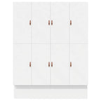 Storage Bed Frame with Drawer White 200 cm Engineered Wood