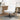 Swivel Chair Manual White 63 x 75 x 76 cm Faux leather