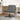 Swivel Chair Manual Dark grey 63 x 75 x 76 cm Fabric