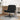 Swivel Chair Manual Black 63 x 75 x 76 cm Fabric
