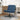 Swivel Chair Manual Blue 63 x 75 x 76 cm Fabric