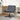 Swivel Relaxing Chair Manual Dark grey 63 x 75 x 76 cm Velvet