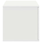 Storage Cabinet 2 pcs White 127 x 41 x 40 cm Engineered Wood