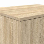 Storage Cabinet 2 pcs Sonoma Oak 127 x 41 x 40 cm