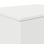 Storage Cabinet 2 pcs White 118 x 41 x 40 cm Engineered Wood