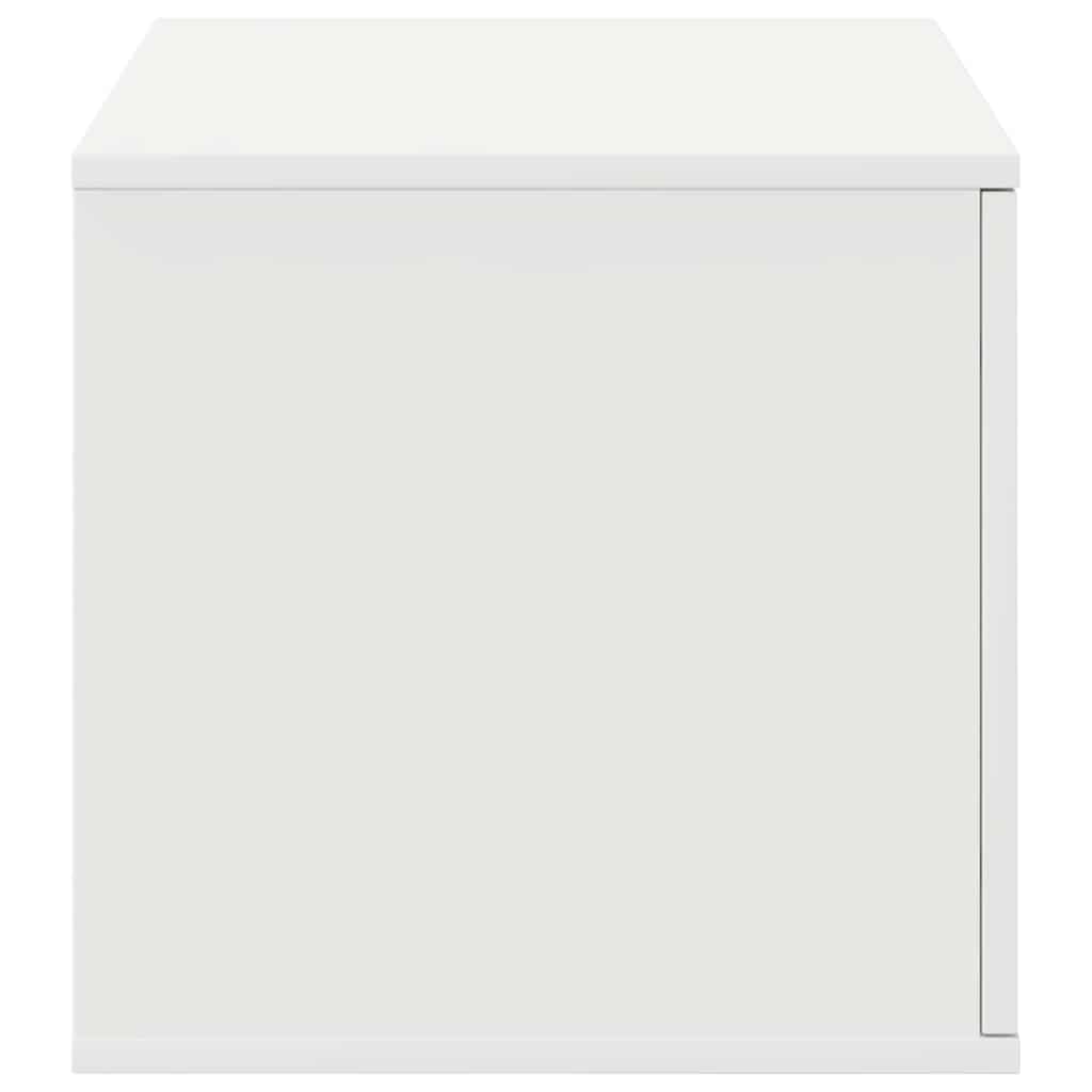 Storage Cabinet 2 pcs White 118 x 41 x 40 cm Engineered Wood