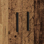 Storage Cabinet 2 pcs Old Wood 118 x 41 x 40 cm Engineered Wood