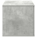 Storage Cabinet 2 pcs Concrete Grey 108 x 41 x 40 cm