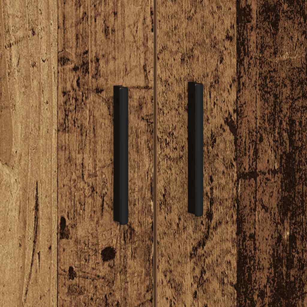 Storage Cabinet 2 pcs Old Wood 108 x 41 x 40 cm Engineered Wood