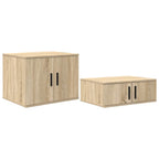 Storage Cabinet 2 pcs Sonoma Oak 103 x 41 x 40 cm