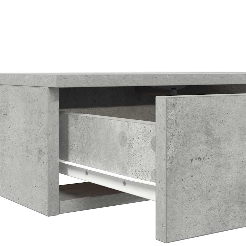 Bed Drawers Concrete Grey 100 x 36.5 x 16.5 cm Engineered Wood