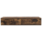 Bed Drawers Smoked Oak 100 x 36.5 x 16.5 cm Engineered Wood