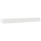 Bed Drawers White 200 x 36.5 x 16.5 cm Engineered Wood