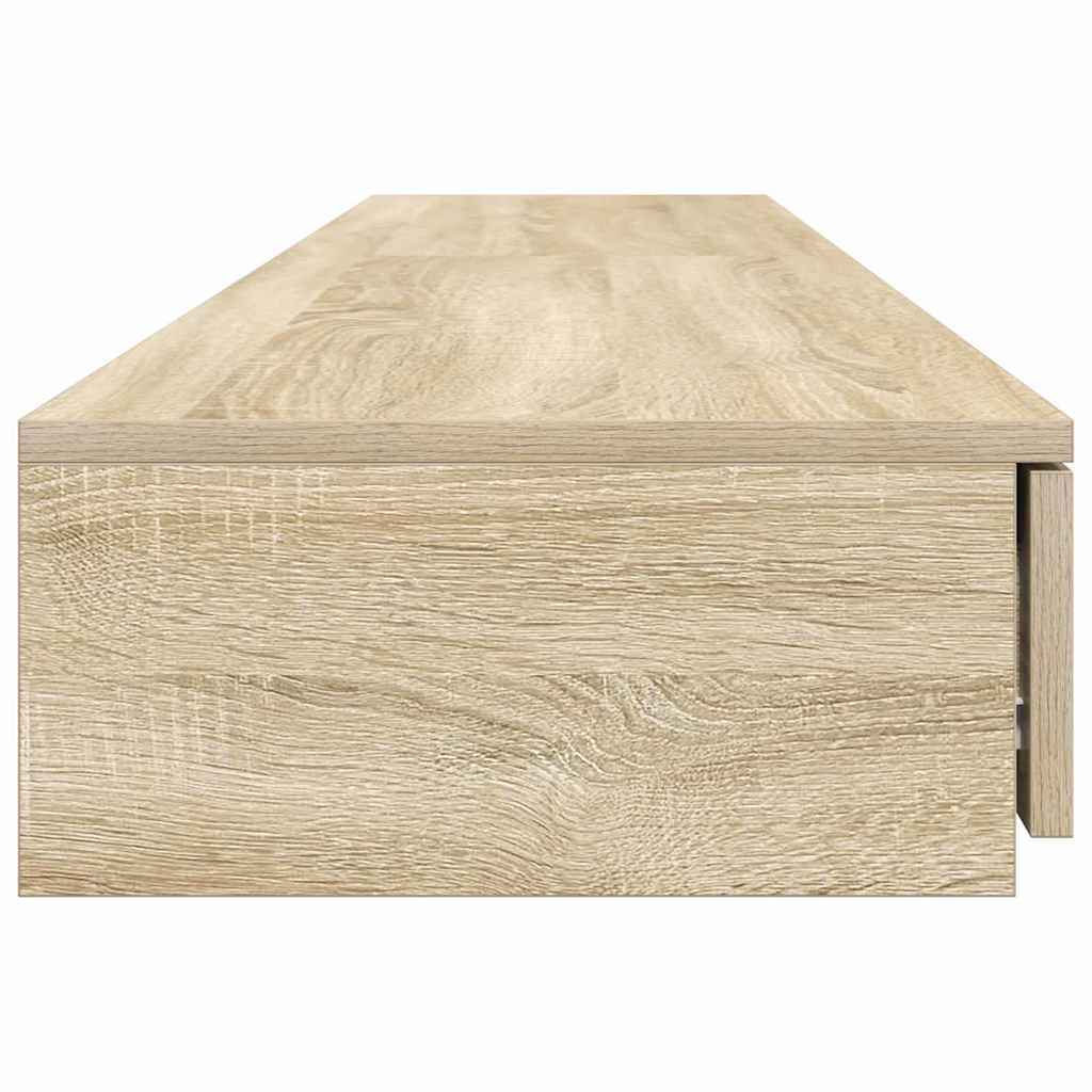 Bed Drawers Sonoma Oak 200 x 36.5 x 16.5 cm Engineered Wood