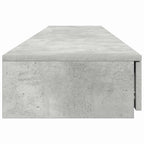 Bed Drawers Concrete Grey 200 x 36.5 x 16.5 cm Engineered Wood