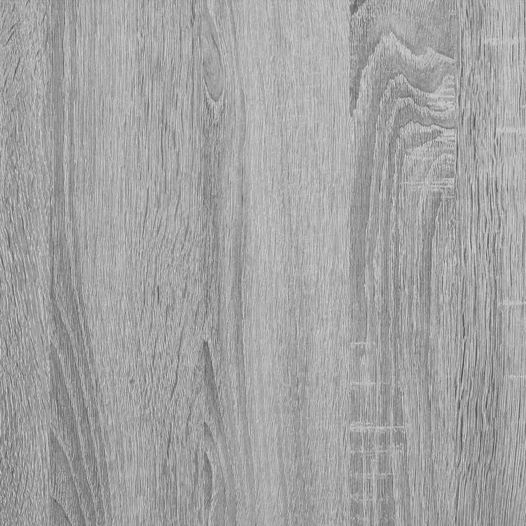 Bed Drawers Grey Sonoma 200 x 36.5 x 16.5 cm Engineered Wood