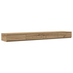 Bed Drawers Artisan Oak 200 x 36.5 x 16.5 cm Engineered Wood