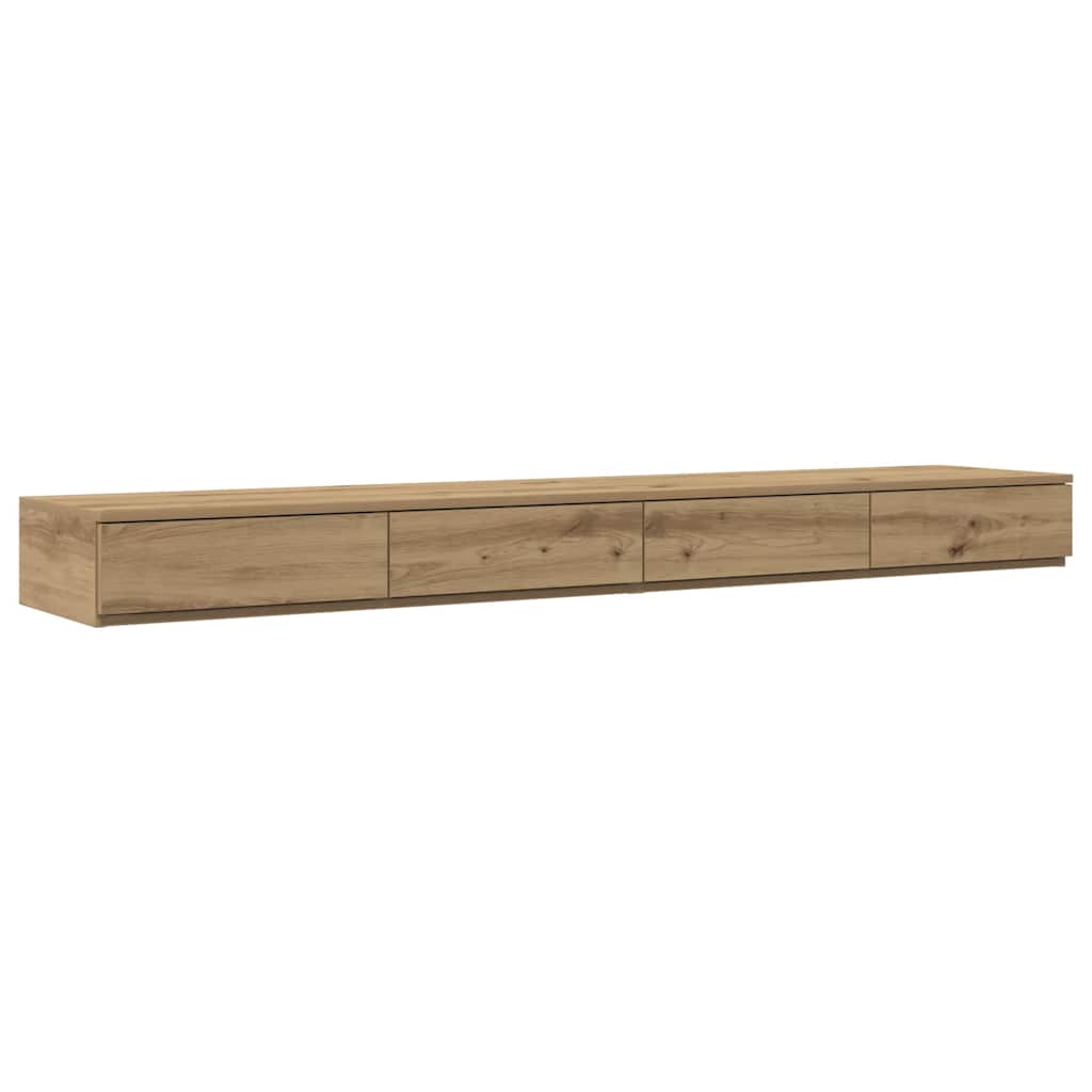 Bed Drawers Artisan Oak 200 x 36.5 x 16.5 cm Engineered Wood