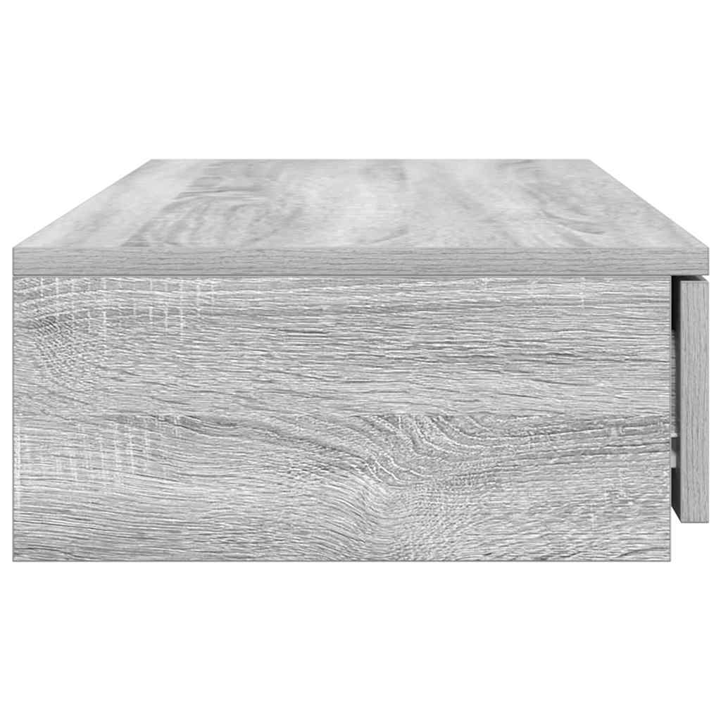 Bed Drawers Grey Sonoma 80 x 36.5 x 16.5 cm Engineered Wood