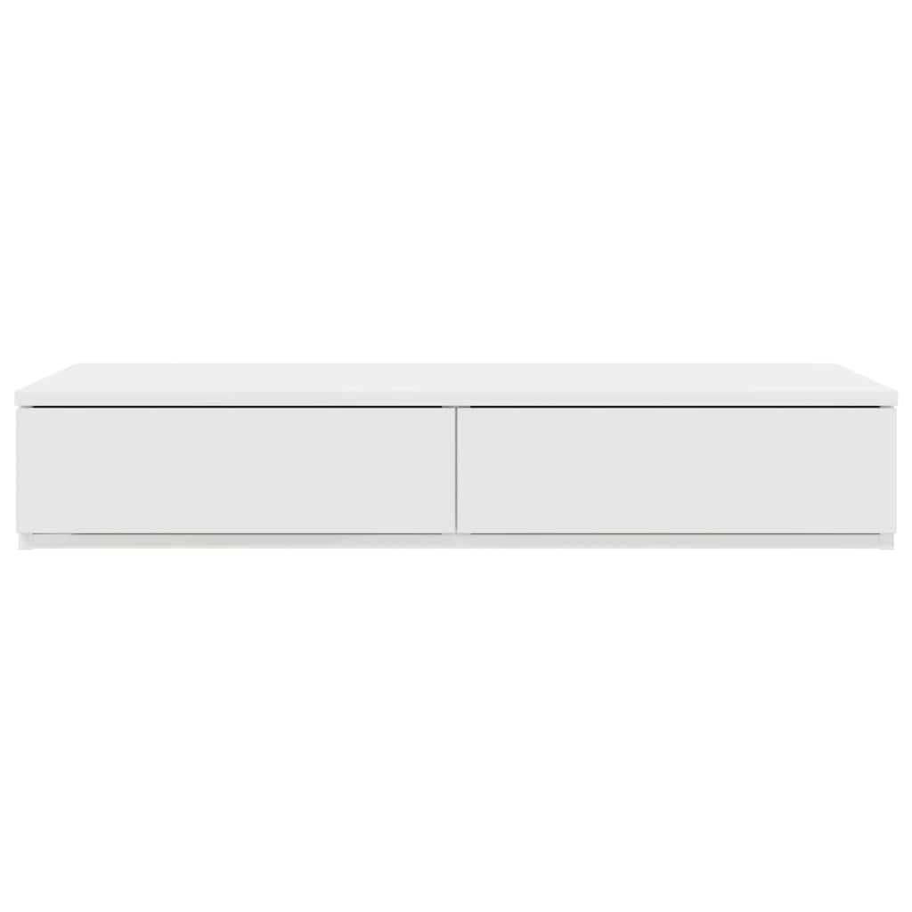 Bed Drawers White 90 x 36.5 x 16.5 cm Engineered Wood